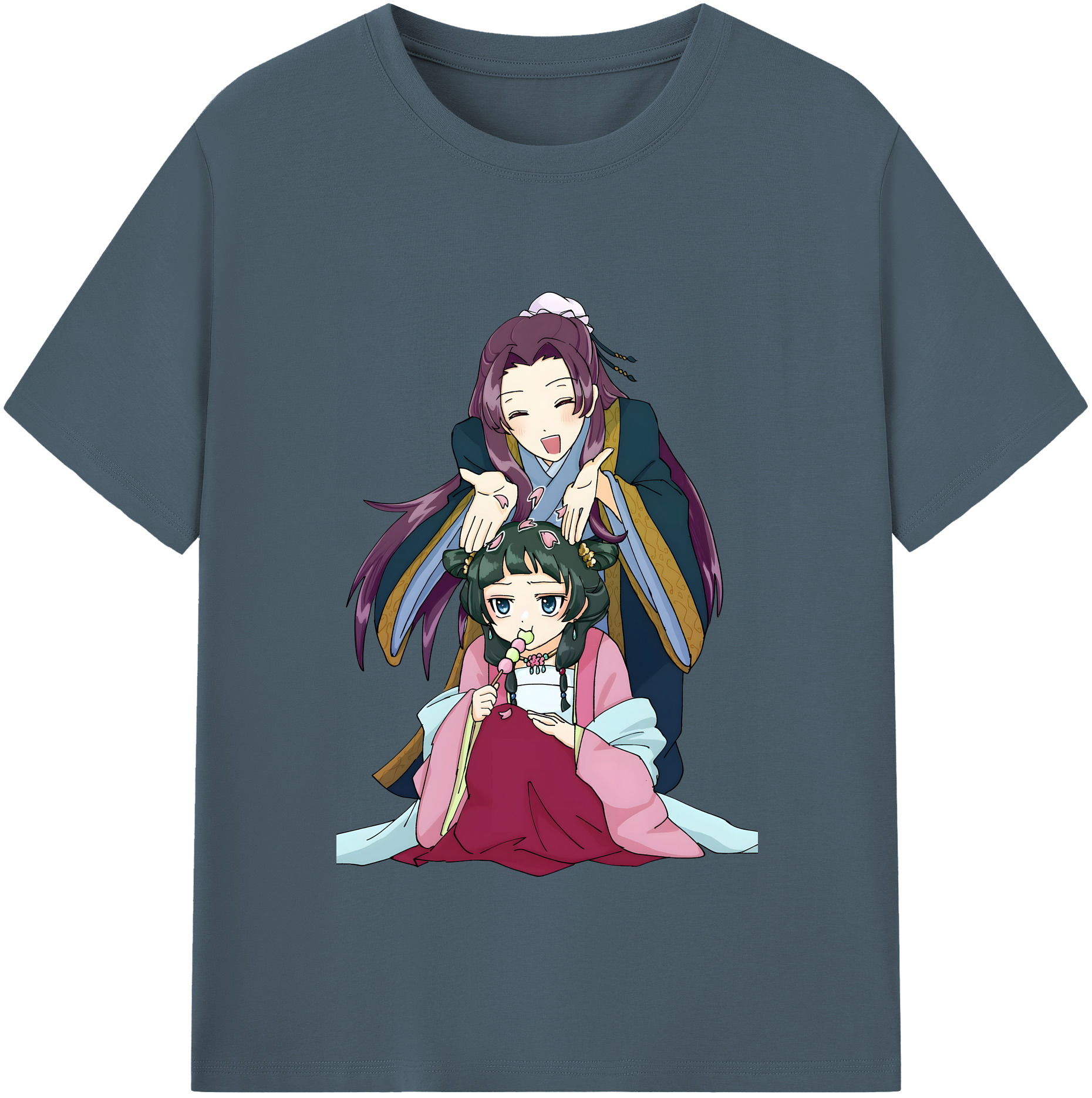 （画像用） 薬屋のひとりごと The Apothecary Diaries 綿100％半袖Tシャツ（フロントプリント）